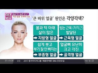 얼굴 크게 만드는 표정들이 있다?