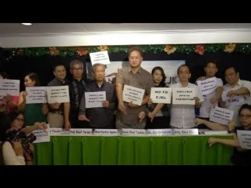 Lawyers, educators, students form group vs EJKs