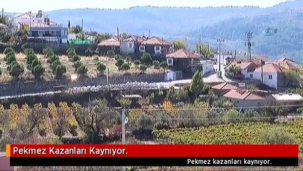 Pekmez Kazanları Kaynıyor.