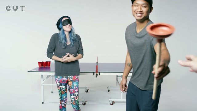 Exes Play Fear Pong (Jensina & Bobby)