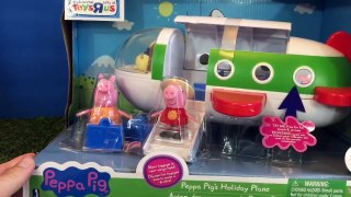 PEPPA PIG'S Holiday Plane with SOUNDS New Toy Opening!-_9Z7i7DMjmc