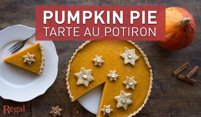 Tarte au potiron "Pumpkin pie" | regal.fr