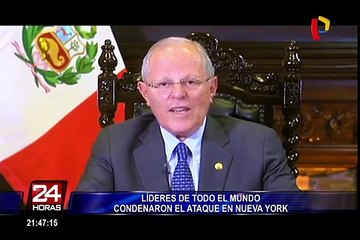 Líderes mundiales condenan ataque en Nueva York y piden unidad 'contra el terrorismo'