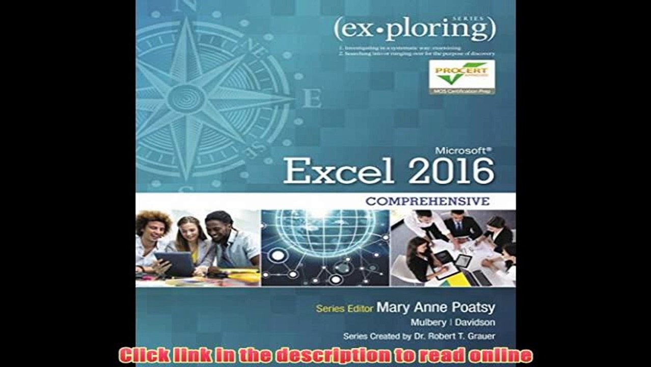 Read Exploring Microsoft Office Excel 2016 Comprehensive (Exploring for Office 2016) PDF Book