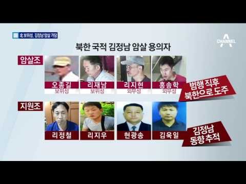 국정원 “김정남 암살, 북한 보위성 가담”