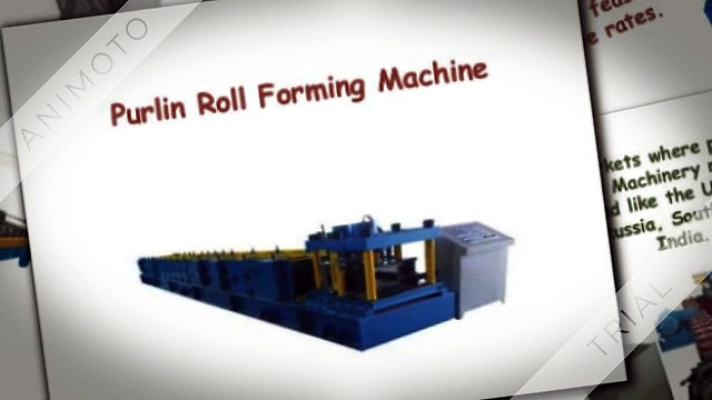 Purlin Roll Forming Machine