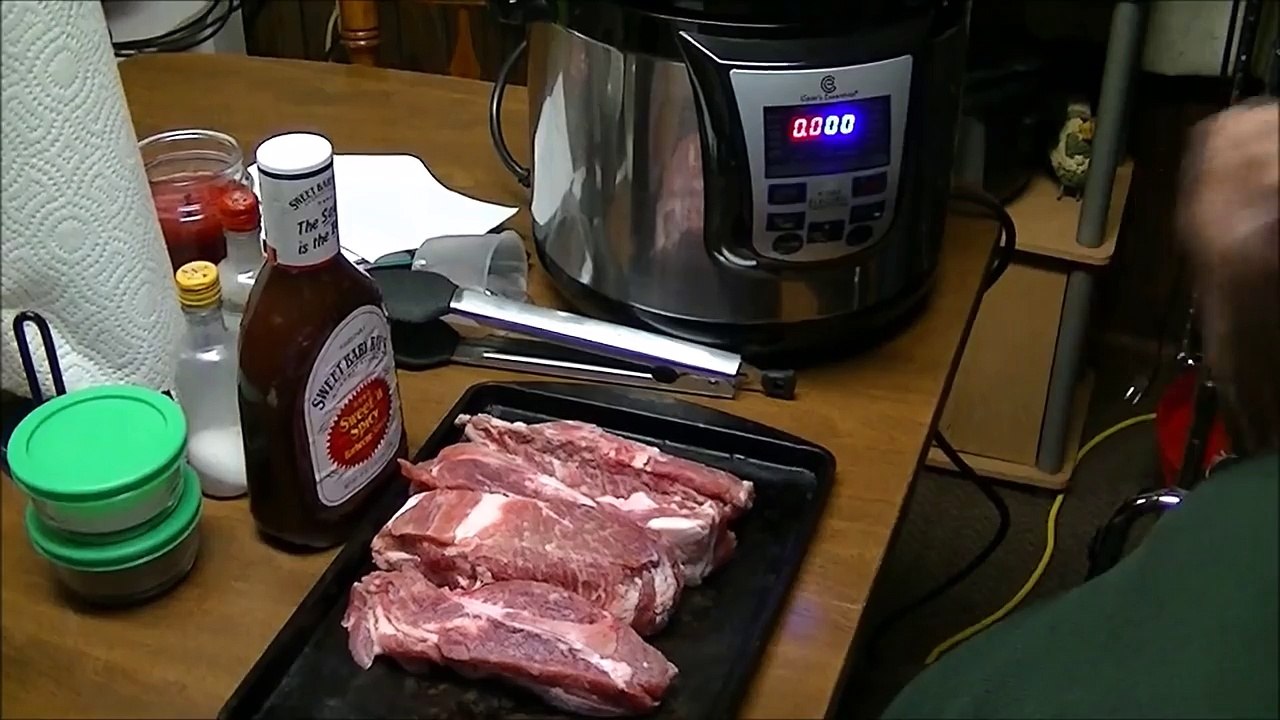 Cooks Essential Pressure Cooker Country Style Pork Ribs Recipe with