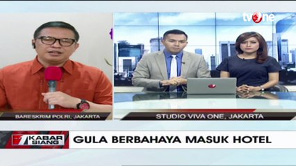 Ini Penjelasan Brigjen Pol Agung Setya Mengenai Gula Berbahaya Masuk Hotel