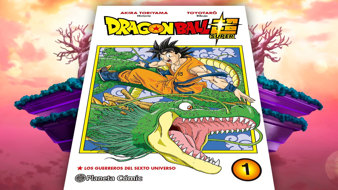 El tomo manga de Dragon Ball Super y el anime c...