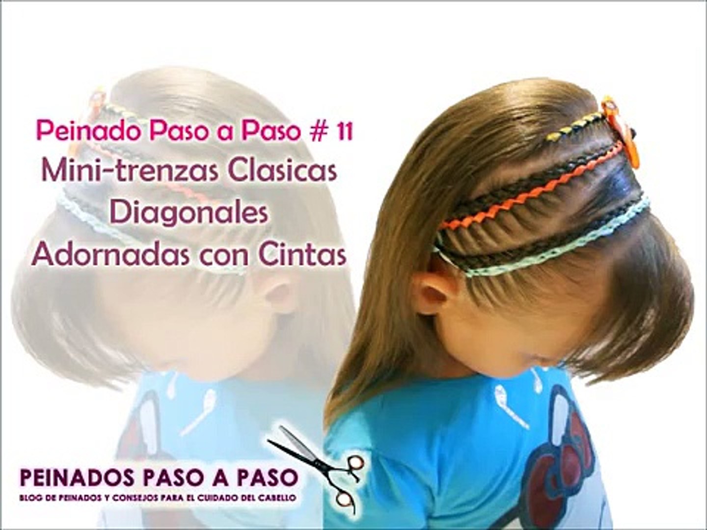 Peinados fáciles para Niña | Mini-trenzas Clásicas Diagonales – Видео  Dailymotion