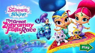 Shimer and Shine The Great Zashramay Falls Race - Best Games about Princess For Girls