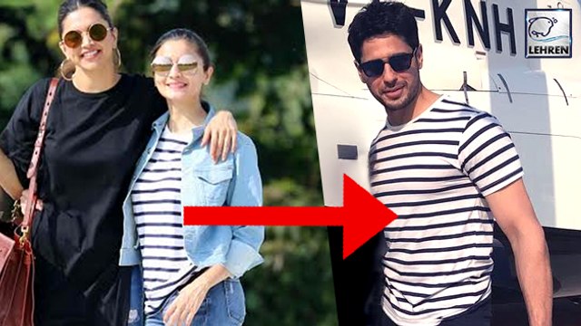 Alia Bhatt CAUGHT Wearing Sidharth Malhotra's T-Shirt!