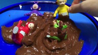 TELETUBBIES TOYS Chocolate Mud Pudding Bath!-EmN-YE7_Ugk