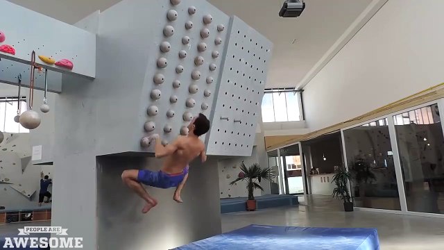 People are Awesome - Impressive rock climbing practice!