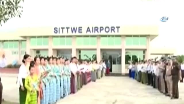 Myanmar Lideri Suu Kyi, Rakhine Eyaletini Ziyaret Etti