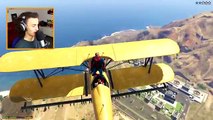 SPIDERMAN GRAPPLING HOOK MODS (GTA 5 Mods Funny Moments)