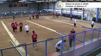 Quatrième tour, Club Elite Masculin J2, Fontaine contre Balaruc-les-Bains, novembre 2017