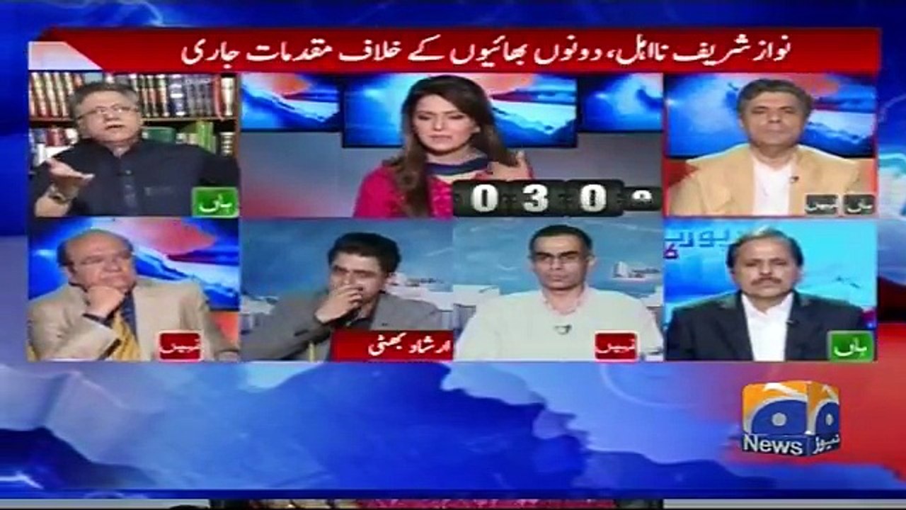 آپ کے علاوہ اس کرۂ ارض پہ کوئی عقلمند آدمی ہے؟؟ امتیاز عالم، حسن نثار کےبیان پر جذباتی ہو گئے