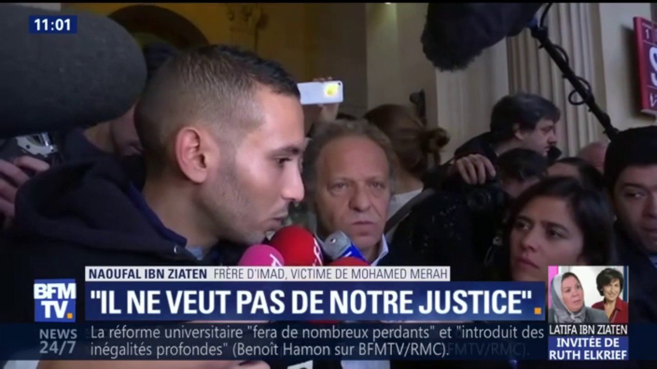 "Cette journée va être longue. On a besoin d'aide", témoigne le frère de la première victime de Merah
