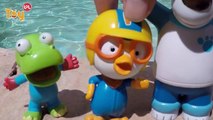 [Toy LOL] pororo and friends saipan travel sea swim play sand 토이롤 뽀로로 사이판 여행 바다 해변 모래놀이 수영 폭포