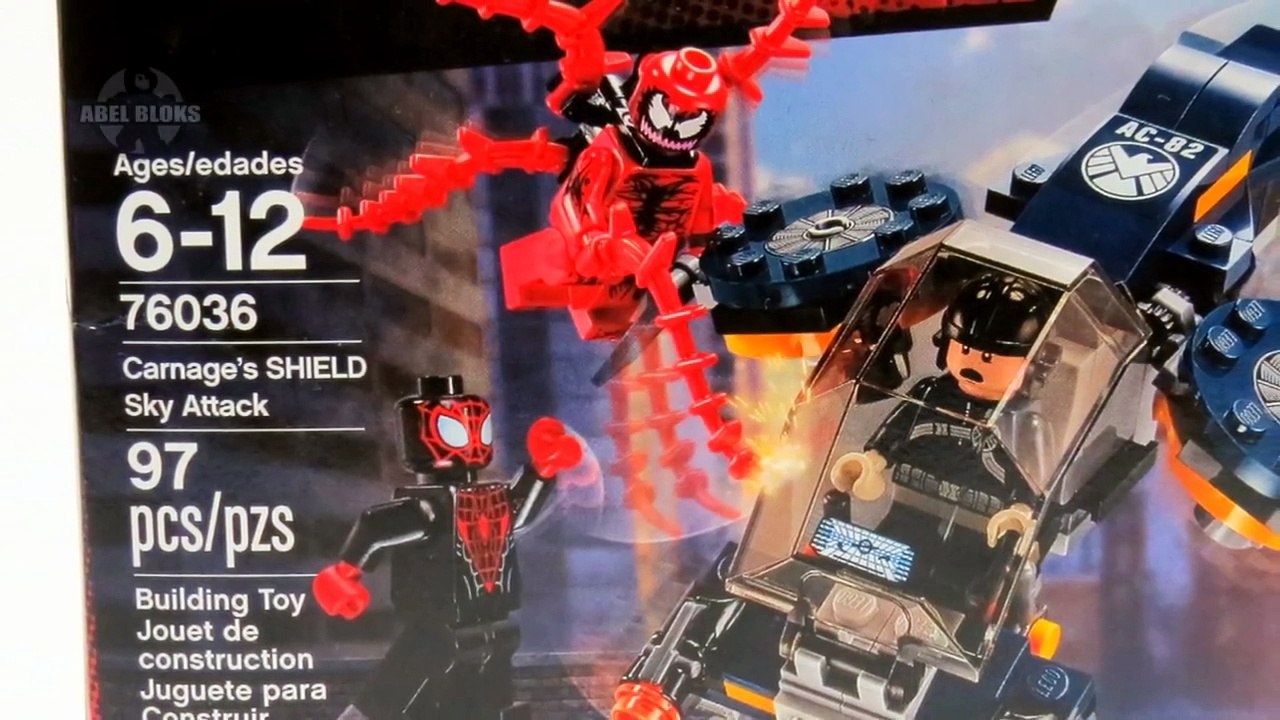 CARNAGE vs SHIELD & SPIDER-MAN (76036) Lego Marvel Super Héroes