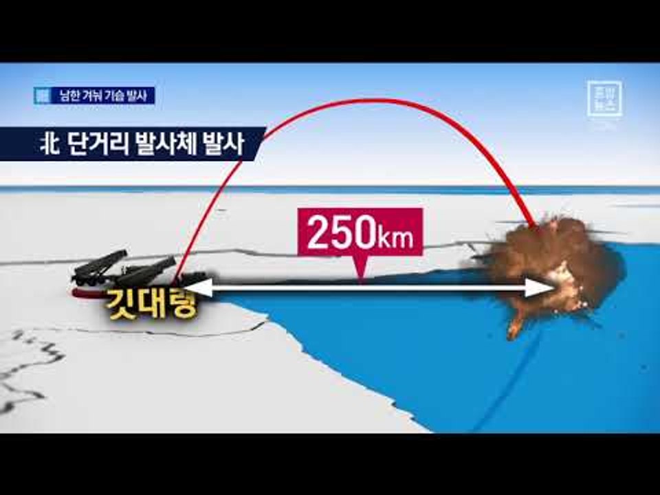 南 보란 듯 도발…단거리 발사체 ‘쾅’