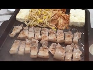 이미 맛있는 삼겹살을 더 맛있게?! 열기 노출을 막아주는 분리형 불판