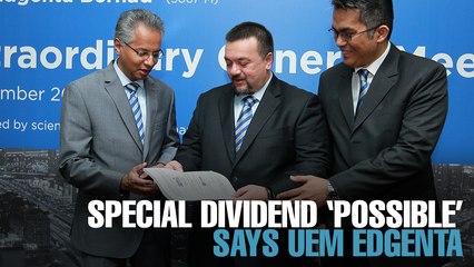 NEWS: UEM Edgenta may pay special dividend