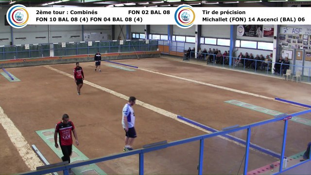 Second tour, premier tir de précision, Club Elite Masculin J2, Fontaine contre Balaruc-les-Bains, novembre 2017