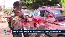 Ikapitong batch ng Marawi evacuees, nakauwi na