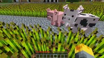 Minecraft Tutorial 5 How To Build A Cow Barn With A Breeding