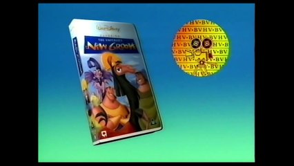 Digitized opening to The Emperors New Groove (UK VHS)