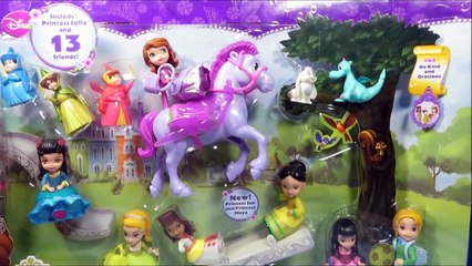 Disney SOFIA the First Royal Prep Academy Dolls Figure Collection Set Princess Maya Jun Clio