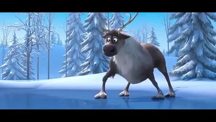 Frozen Olaf an Sven funny moment