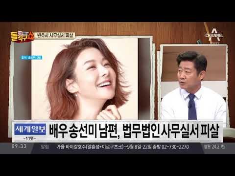 송선미 남편 살해자 검거