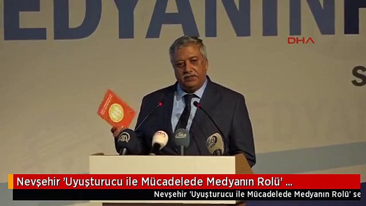 Nevşehir 'Uyuşturucu ile Mücadelede Medyanın Rolü' Sempozyumu Nevşehir'de Tartışıldı
