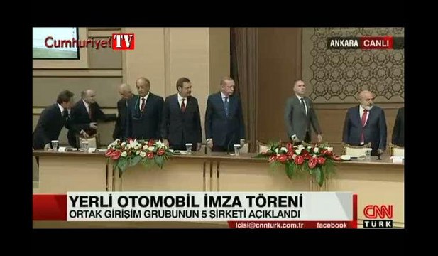 Türkiye'nin yerli otomobili için Saray'da imzalar atıldı... İşte ortak girişim grubunu oluşturan firmalar