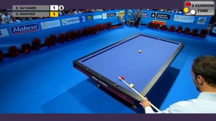 Semih Sayginer vs Daniel Sanchez - Billiard 3 Cushion at Club Billiard  Barcelona - video Dailymotion