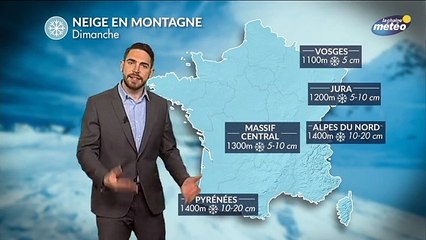 Retour de la neige en montagne dimanche