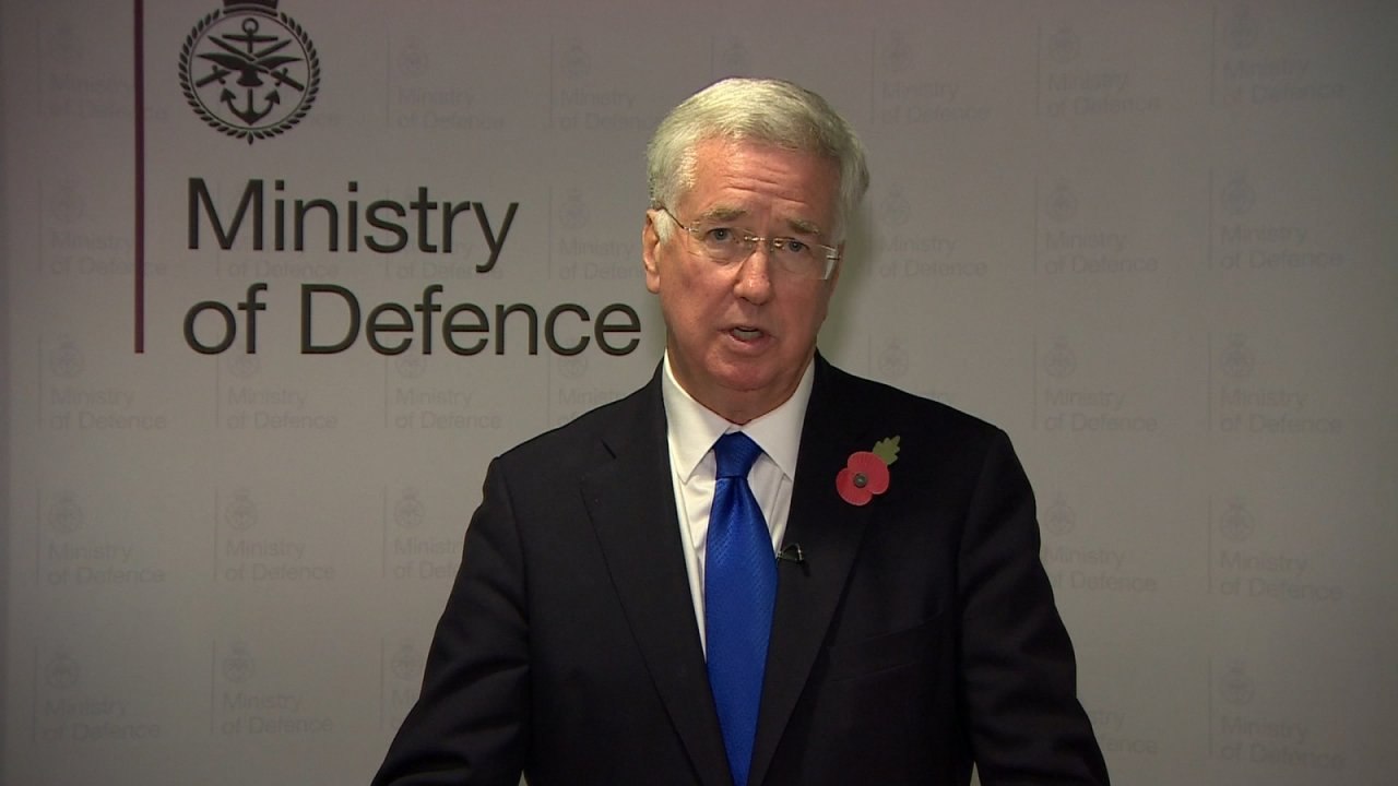 Michael Fallon quits as U.K. Defence Secretary amid harassment claims