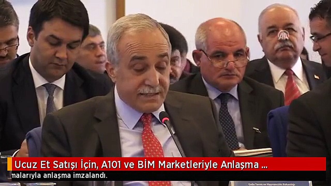 Ucuz Et Satışı İçin, A101 ve BİM Marketleriyle Anlaşma İmzalandı