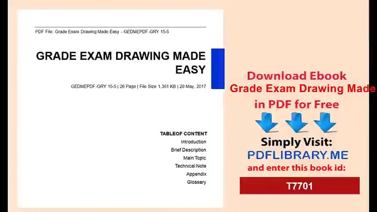 Grade Exam Drawing Made Easy