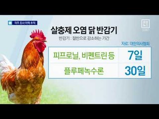 2주 간격 추가 검사…계란·닭도 이력 추적