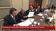 Türkiye'nin Otomobili Ortak Girişim Grubu İmza Töreni