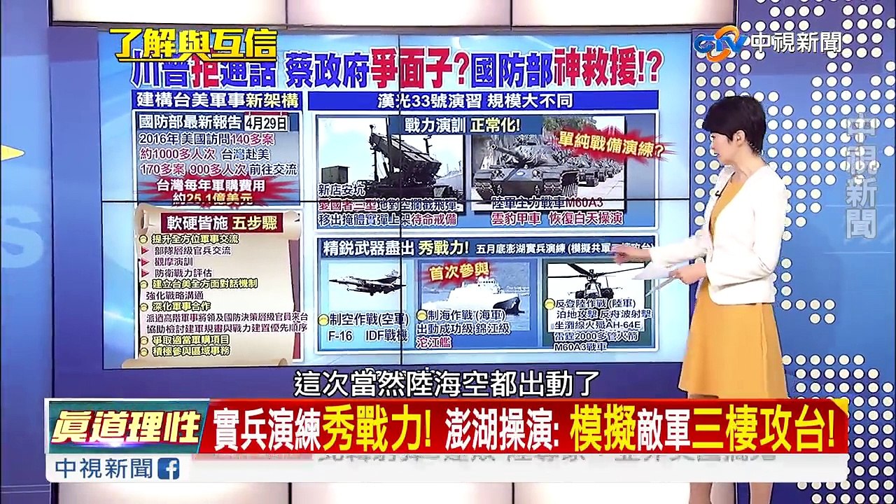川普拒通話!蔡政府爭面子?國防部緊急救援? ／EP26 了解與互信 兩岸一定旺 20170502