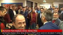 Bursa'nın Yeni Başkanı Alinur Aktaş Oldu
