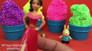 Learn Colors Foam Clay Surprise Eggs Monster High Peppa Pig Star Wars Sofia the First Gooey Slime