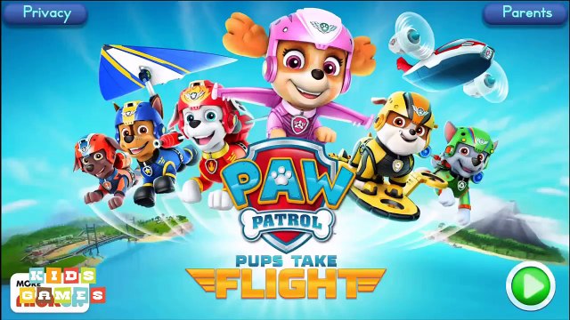 48. Nickelodeon Games ♫Paw Patrol Pups Take Flight Part 1 ♫ Games for Kids