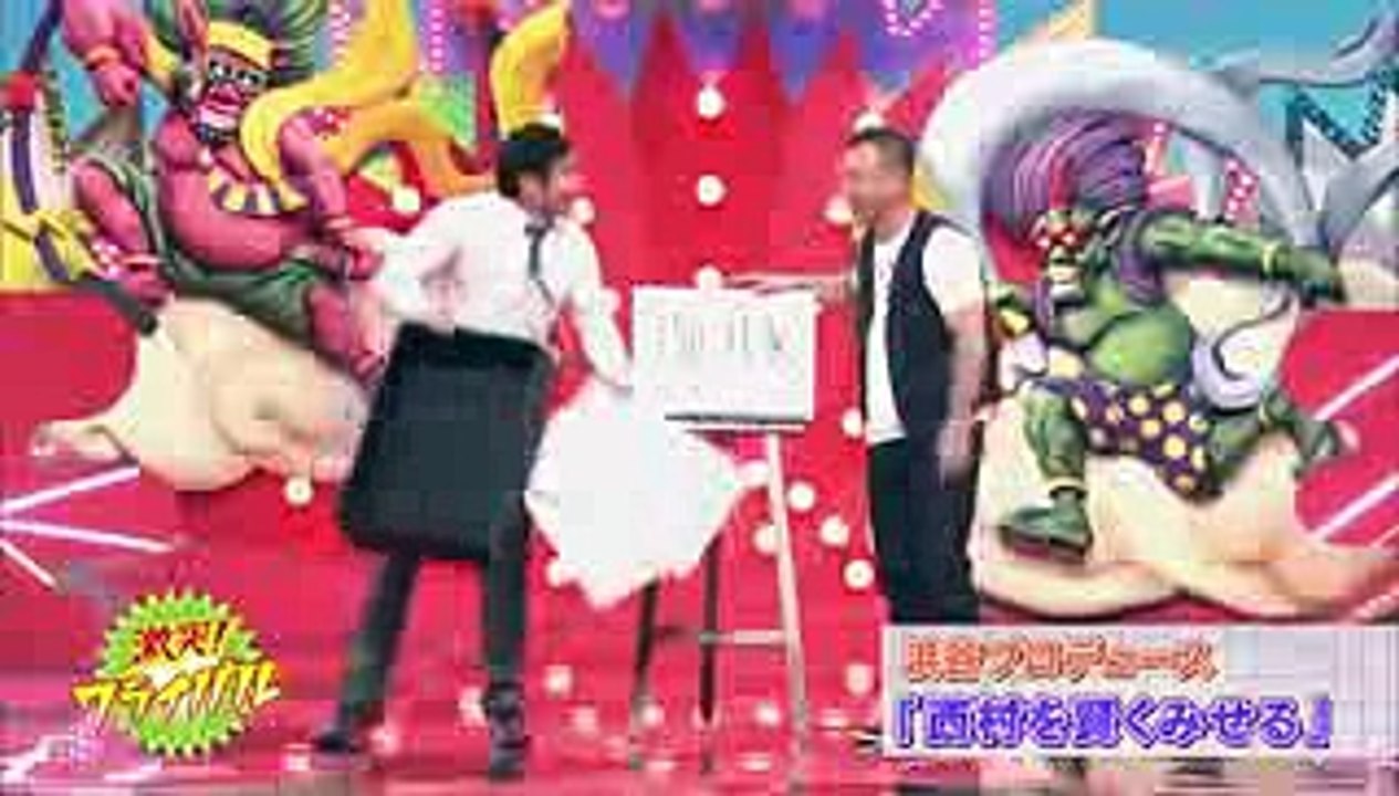 バイきんぐ西村＆ハマカーン浜谷「フリップ漫才」