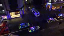 Black Cab 'Ploughs Into People' At Covent Garden In London !!!